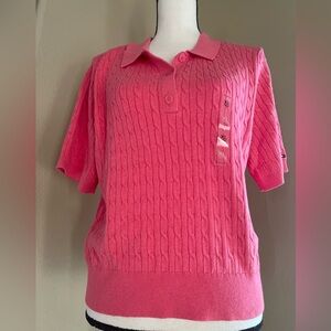 Women's wool polo shirt, Tommy, Hilfiger, extra large